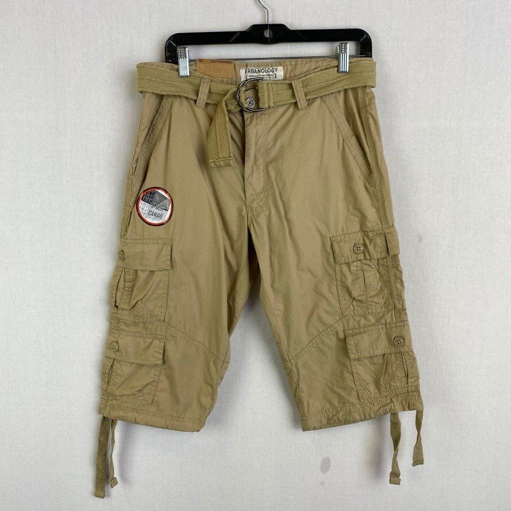 URBANOLOGY Tan Cargo Short NWT